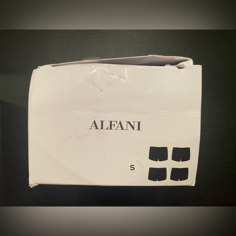 Alfani Men’s 4 Pack Trunks Boxer Briefs in Black Size Small 29-31 NWT‎ - Picture 2 of 4